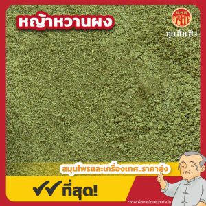 หญ้าหวานผง เบอร์ 1 (Stevia Powder) 甜菊粉 ขนาด 1 กิโลกรัม