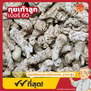 กุยเท้าลูก เบอร์ 60 (ตังกุยเท้า) 当归头 ขนาด 1 กิโลกรัม