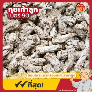 กุยเท้าลูก เบอร์ 90 (ตังกุยเท้า) 当归头 ขนาด 1 กิโลกรัม