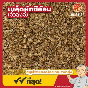 เมล็ดผักชีล้อม (จั่วฉึ่งจี้) 蛇床子 ขนาด 1 กิโลกรัม