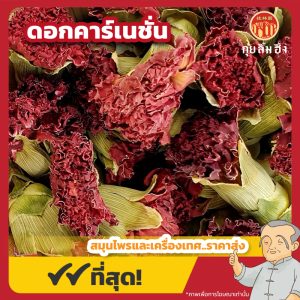 ดอกคาร์เนชั่น (Carnation) ชาคาเนชั่น ขนาด 250 กรัม