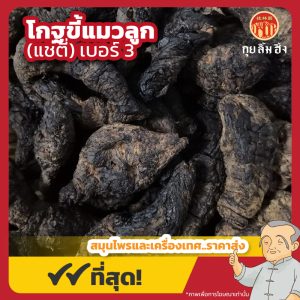โกฐขี้แมวลูก เบอร์ 3 (แชตี่) 生地黄 ขนาด 1 กิโลกรัม
