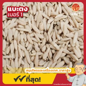 แบะตง เบอร์ 1 (Radix Ophiopogonis) 麦冬 ขนาด 1 กิโลกรัม