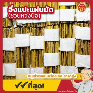 อึ่งแปะแผ่นมัด (ชวนหวงป้อ) 黄柏片 ขนาด 1 กิโลกรัม