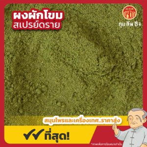 ผงผักโขม สเปรย์ดราย Spinach Powder (Spray Dried) ขนาด 250 กรัม